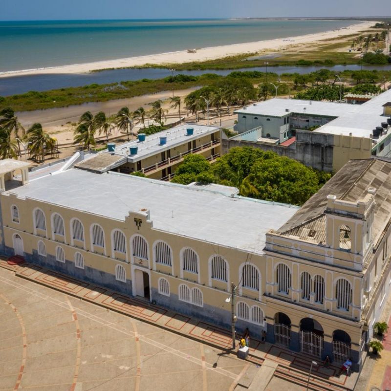 foto aerea casa de Riohacha